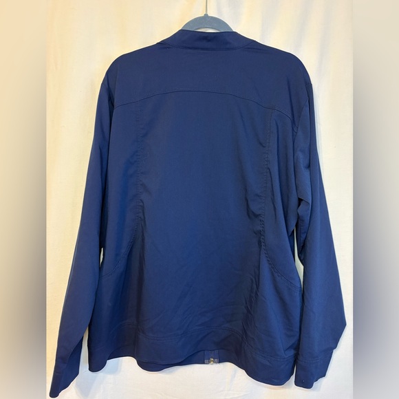 Purple Label Healing Hands Scrub Jacket Size 2X - Picture 3 of 5